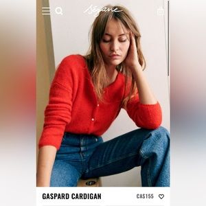 Sezane - Gaspard - BNWOT - XS
